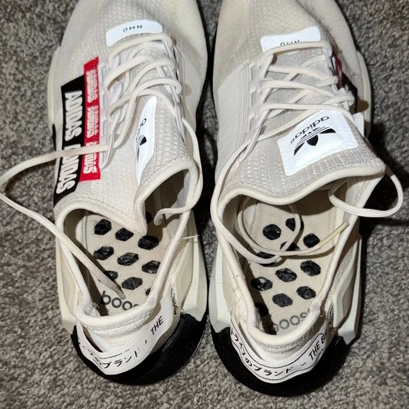 Adidas NMD White and Black Sneakers - Picture 10 of 12